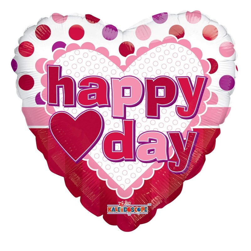 Happy Valentine's Day Heart 18 Balloon