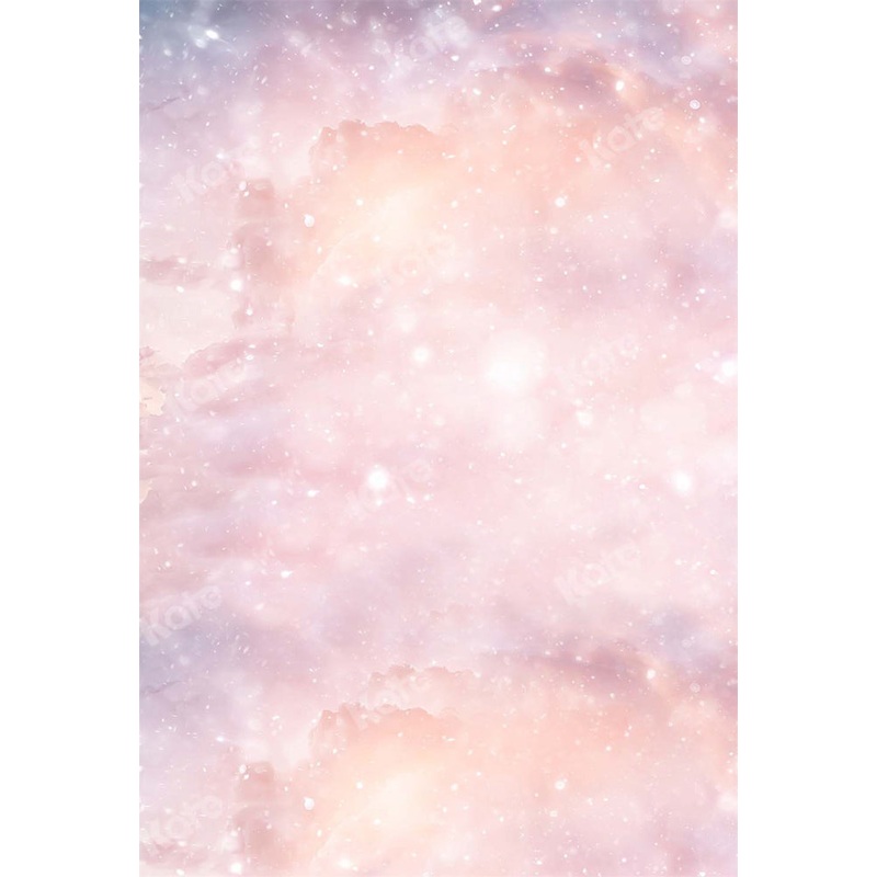 Kate Colorful Pink Cloud Backdrop Shiny Designed by Chain Photography 3x5ft(1x1.5m) Microfiber (Printed)