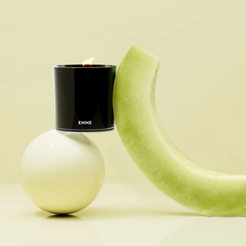 Melon Wood Wick Candle