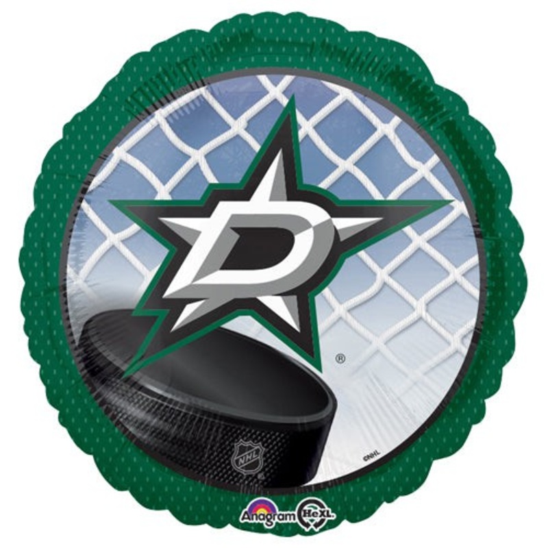 NHL Dallas Stars Hockey Team 18 Balloon