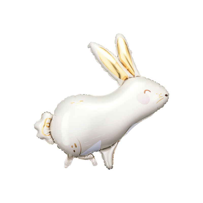 Foil balloon Hare, 26.4x34.6in, mix