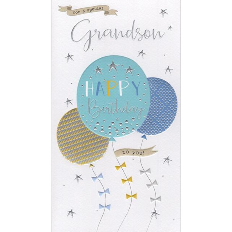 Grandson Birthday Card