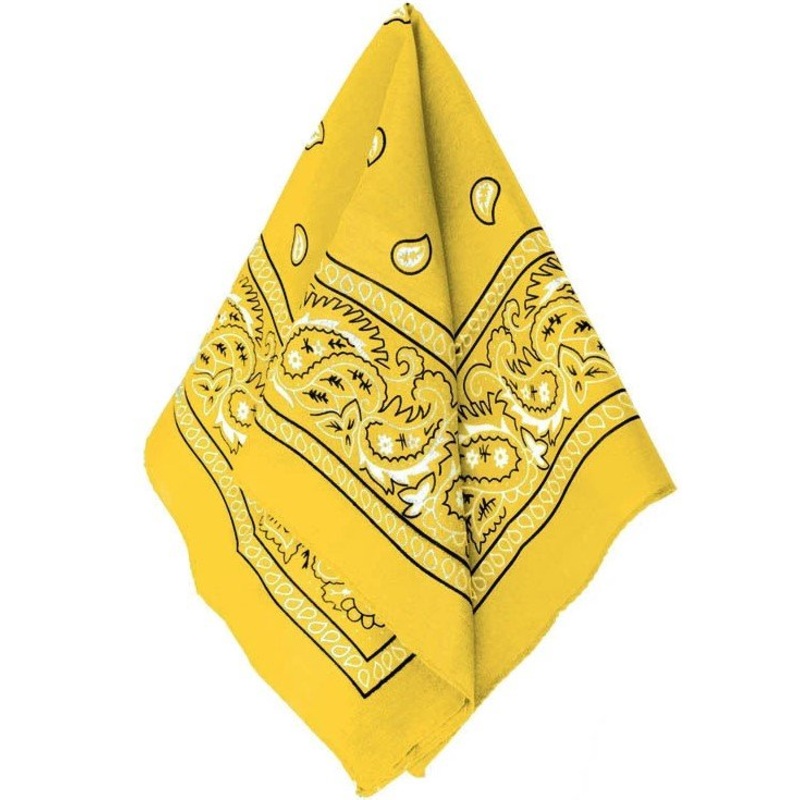 Yellow Bandana 20"x 20" | 1ct