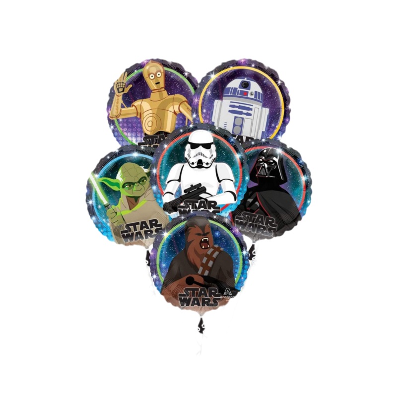 Anagram Star Wars Galaxy Balloon Bouquet