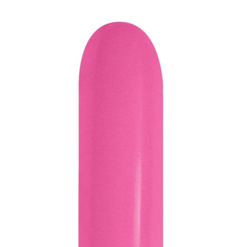 Deluxe Fuchsia 260B Latex Balloons (50 count)