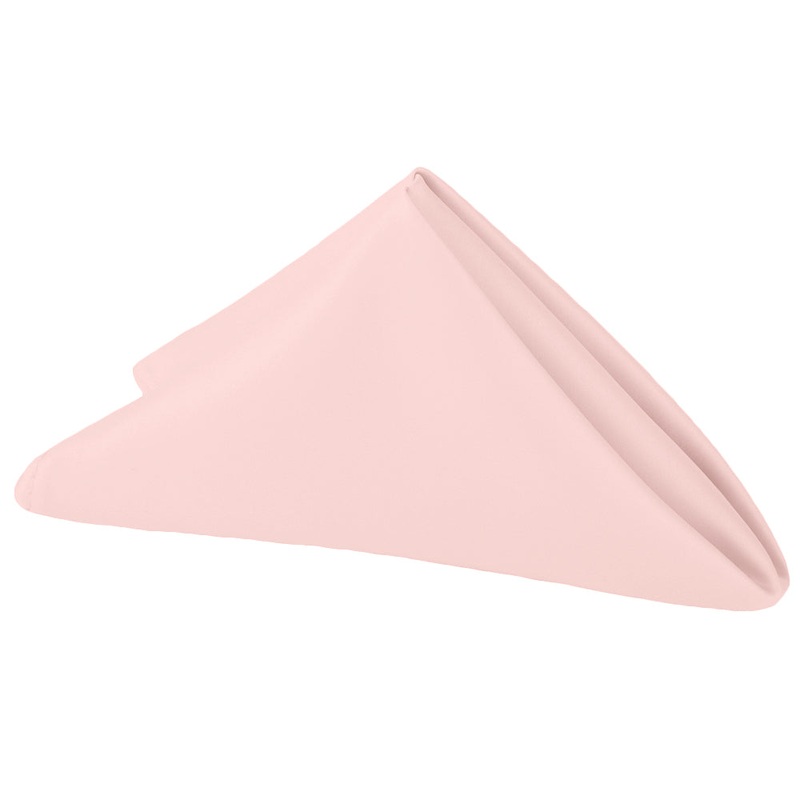 Lamour Satin Napkin 20"x20" - Dusty Rose/Mauve