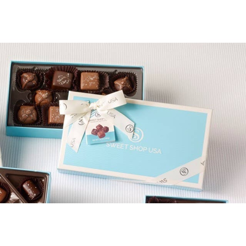 Sweet Shop USA - 10oz (10pc) Assorted Sea Salt Caramel Everyday Box - 12pk