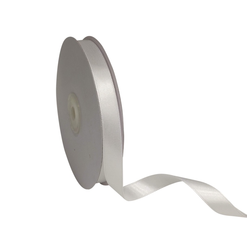 LUXE SATIN | WHITE | 13MM | 45MTR