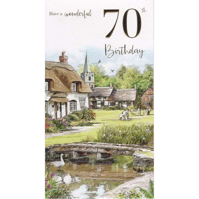 Male 70 Birthday Card