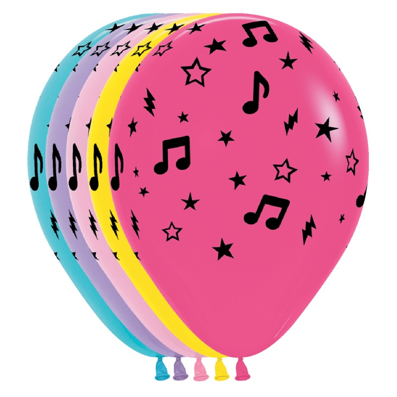 Totally Awesome Music 11 Latex Balloons (50 count)