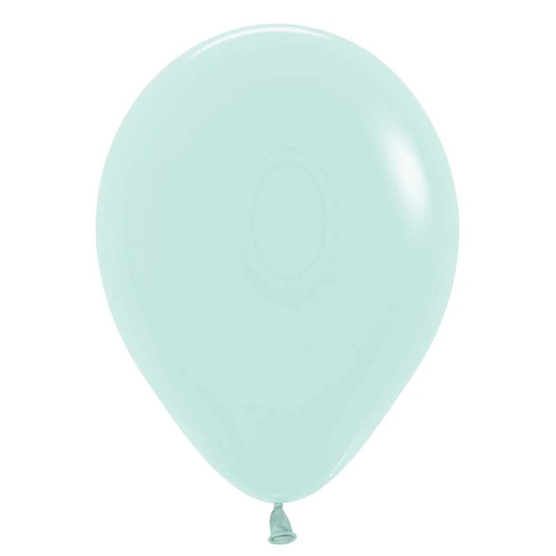 Sempertex 5" Latex Pastel Matte Green 100ct