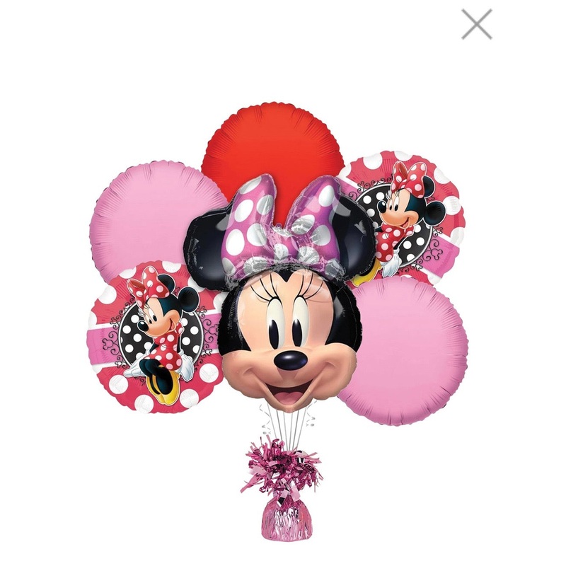 Balloon Bundle - Minnie Mouse
