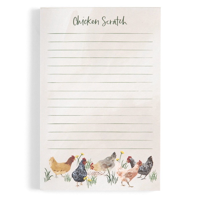 Chicken Scratch Notepad
