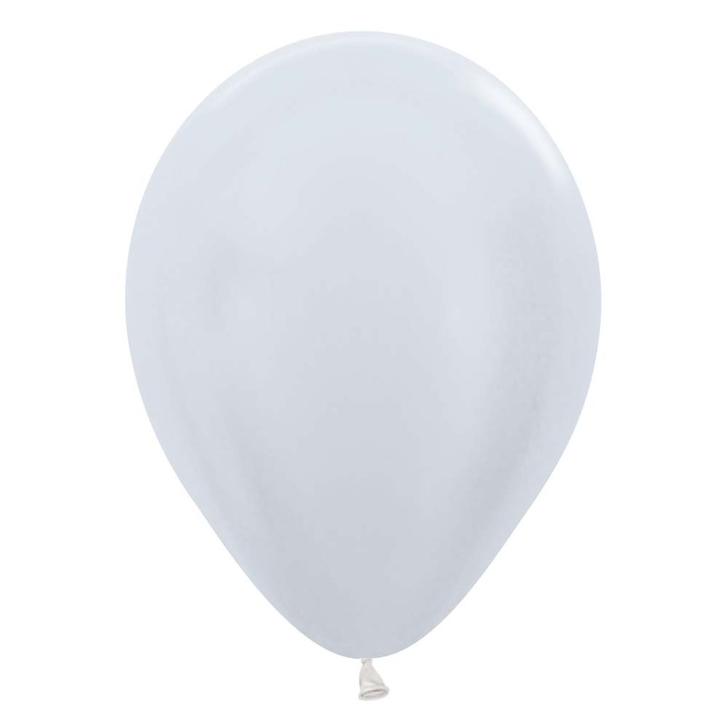 11" Sempertex Latex Balloon Pack, Pearl White | 100 ct