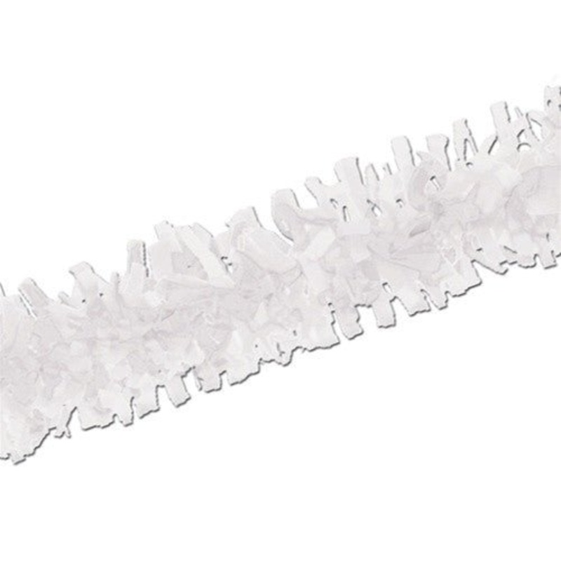 White Tissue Festooning | 25ft