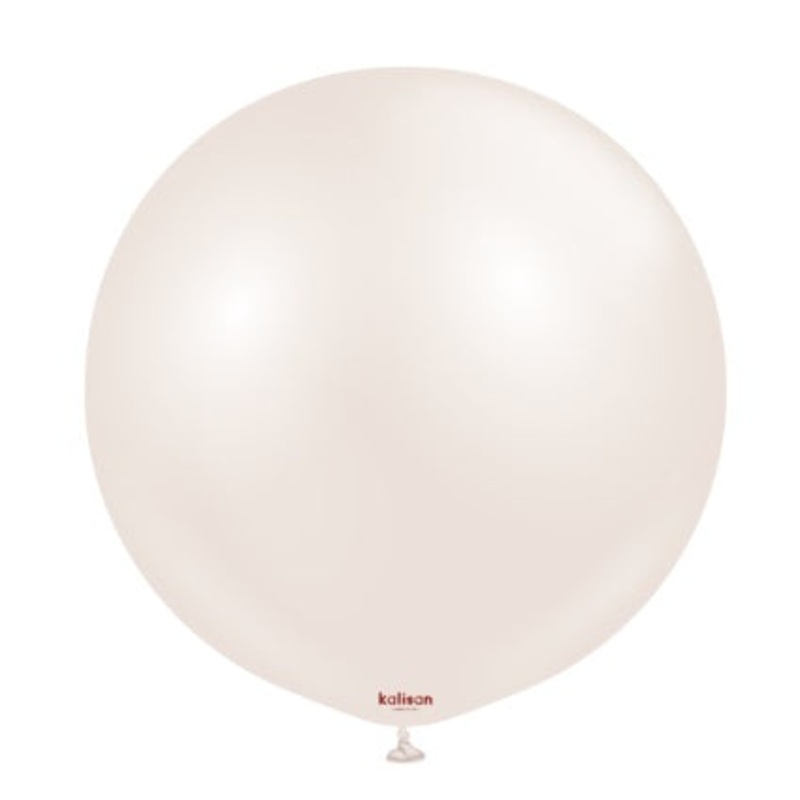 Aura Beige Cream 36 Latex Balloons (2 count)