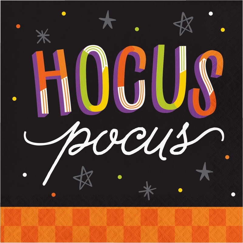 Hocus Pocus Beverage Napkins | 16 ct