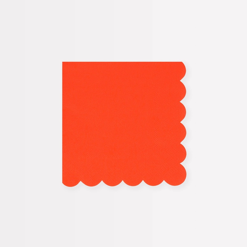 Red Small Napkins