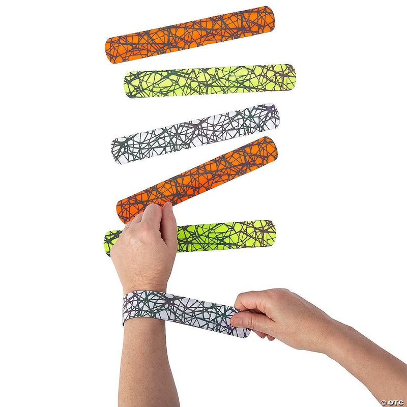 Black Light Slap Bracelets 9" | 1 ct