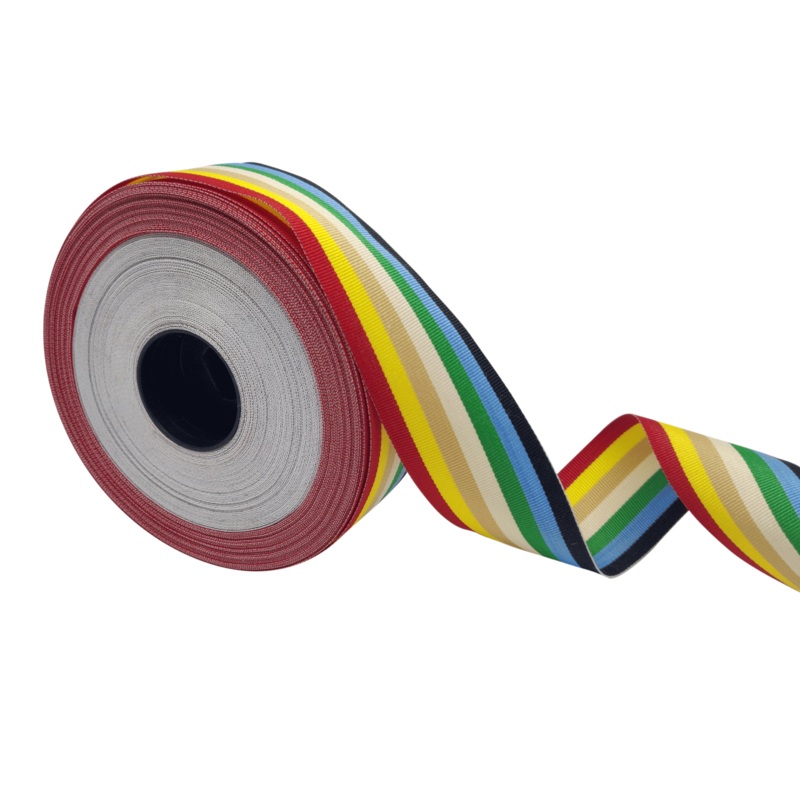 VEGA STRIPES | MULTICOLOURED | 38MM | 25MTR