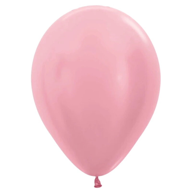 11" Sempertex Latex Balloon Pack, Pearl Pink | 100 ct