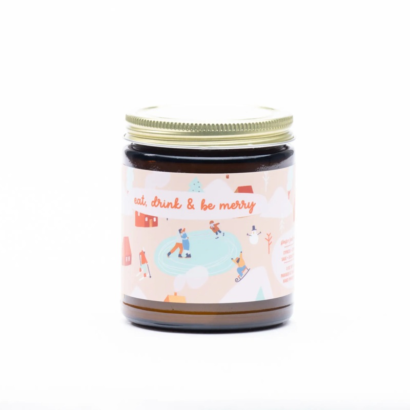 Eat, Drink, & Be Merry Soy Candle