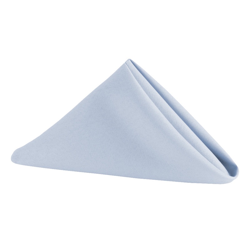 17"x17" Premium Polyester Napkin - Dusty Blue