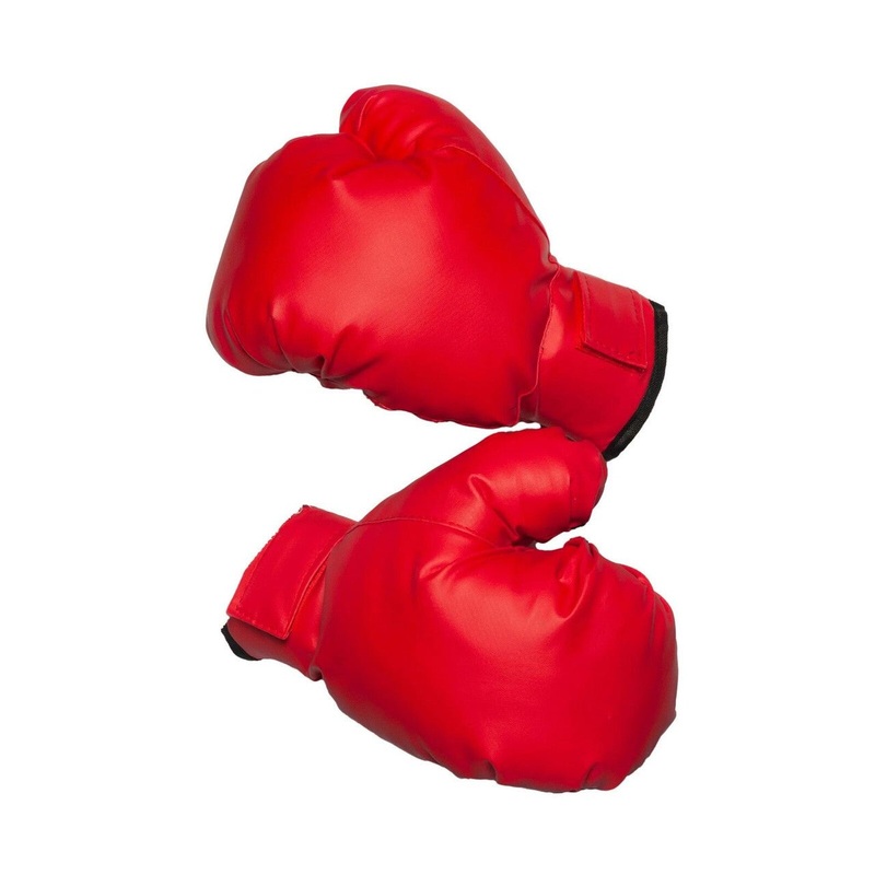 Adult Red Boxing Costume Gloves | 1 ct Red