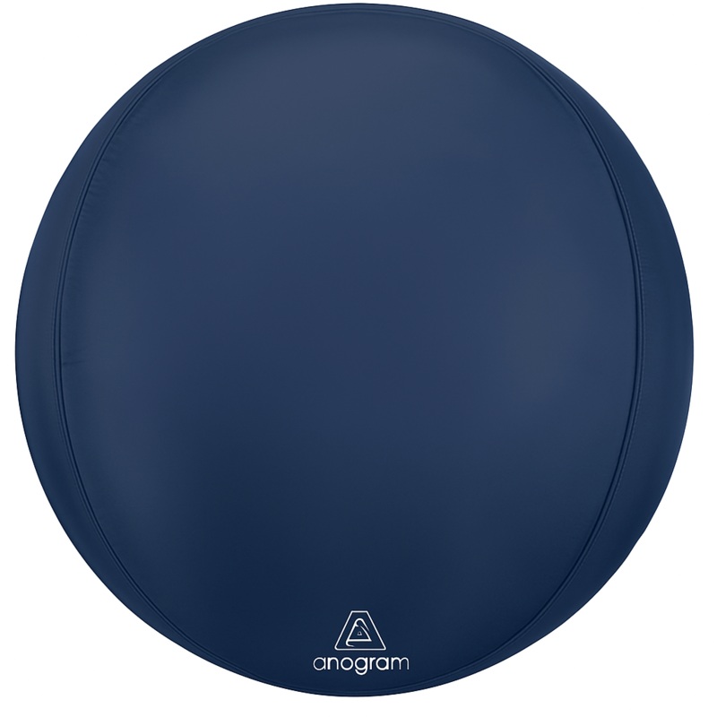 Satin True Navy Orbz 16" | 1ct