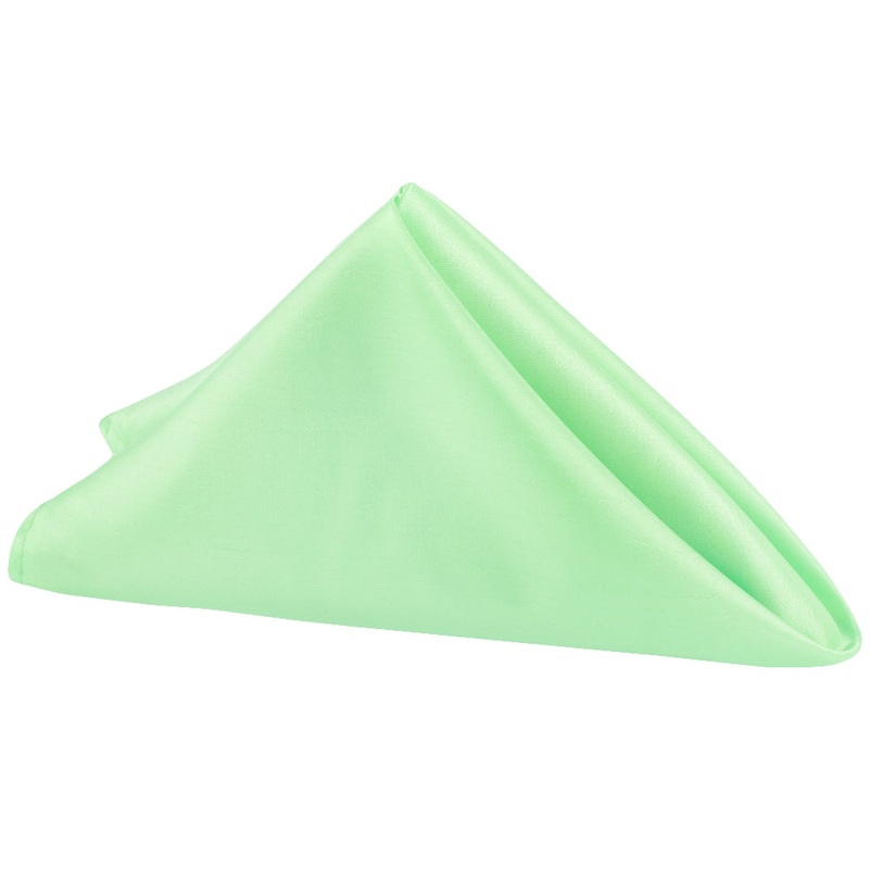 Taffeta Napkin 20"x20" - Mint Green