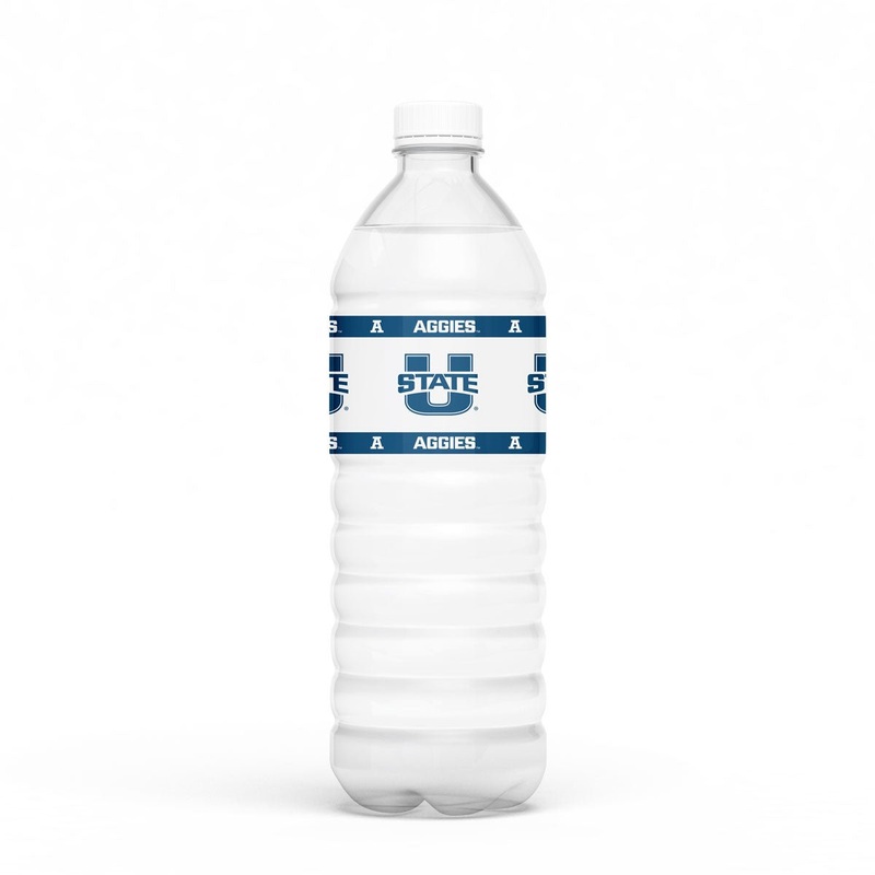 USU Water Bottle Labels | 12 ct
