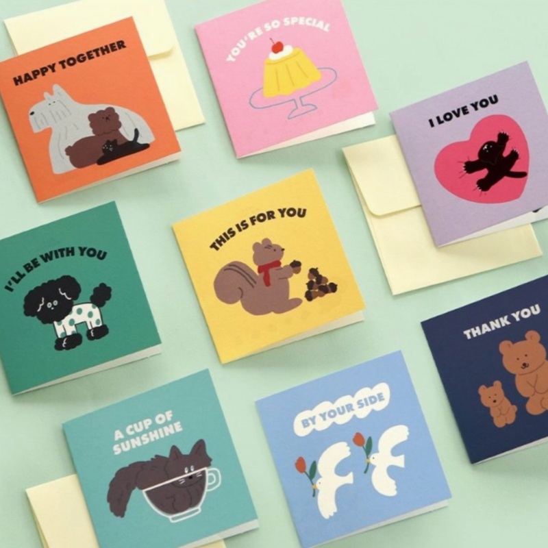 Lovely Friends Mini Card - Assorted Happy Together