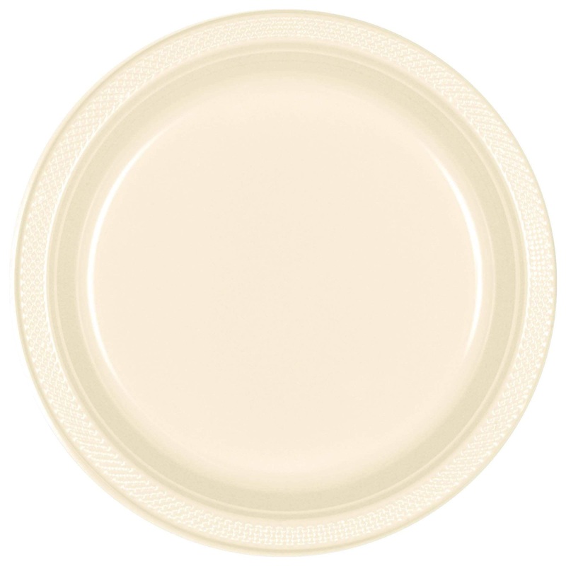 Vanilla Cream Plates 20ct 9 (20 count)