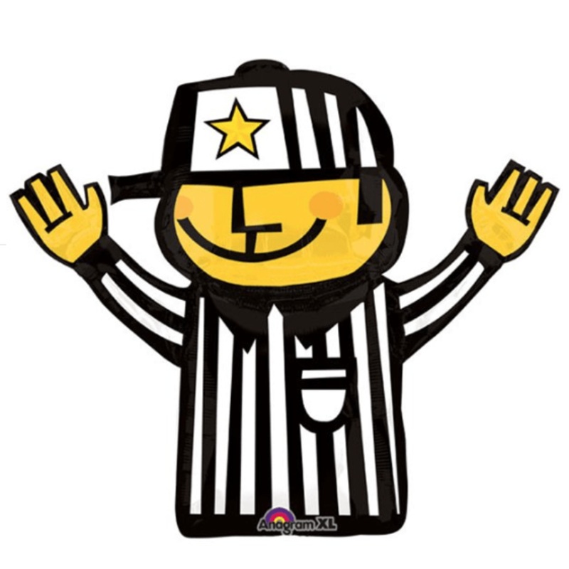 Referee Mylar Super Shape Balloon | 1ct