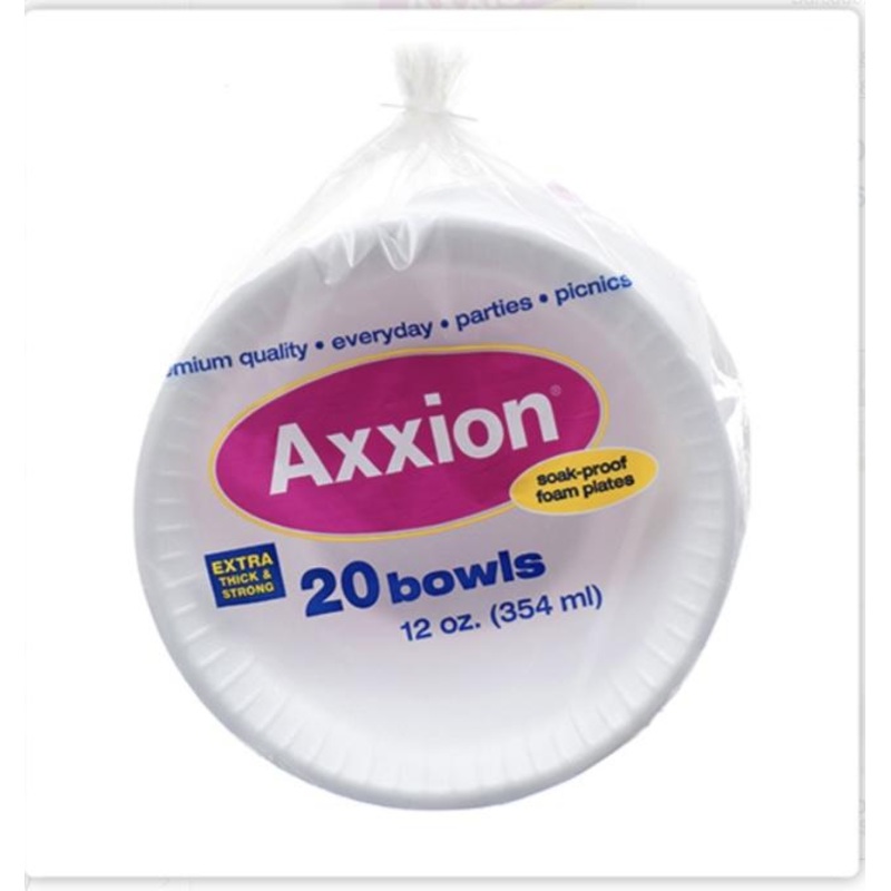 12oz Foam Bowl 20c (20 count)