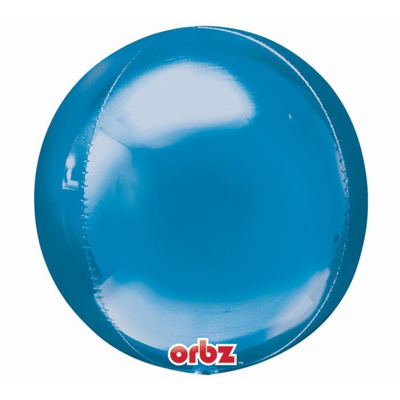 Blue Circle Orbz, 16" | 1 ct