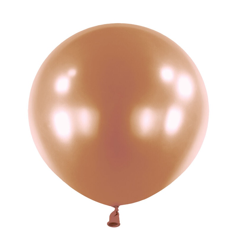 24" Satin Luxe Rose Copper (4 count)