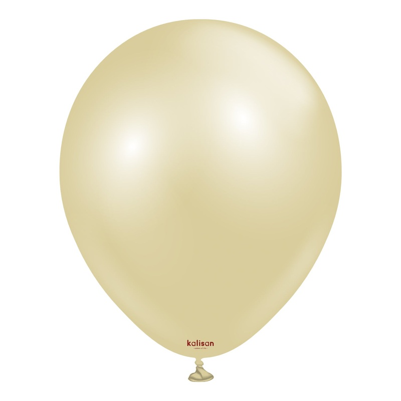Aura Antique Gold 12 Latex Balloons (50 count)