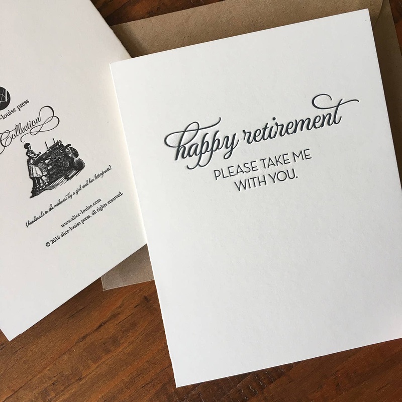 Happy Retirement Please Take Me With You Card