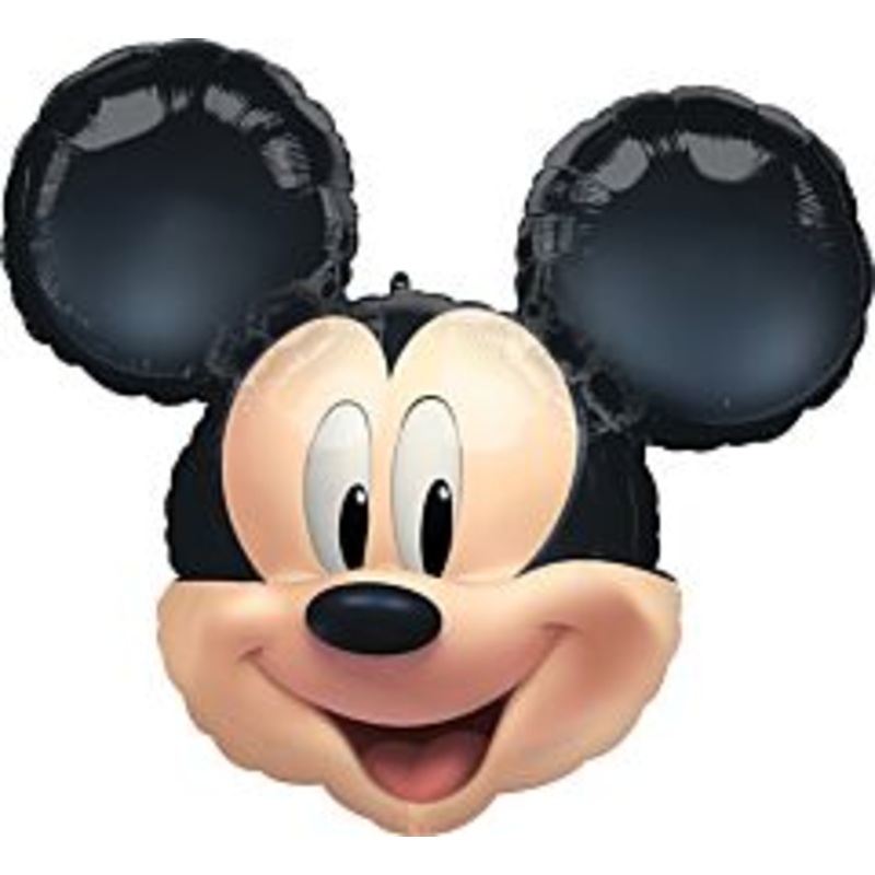 #129 Mickey Mouse Head 25in Supershape