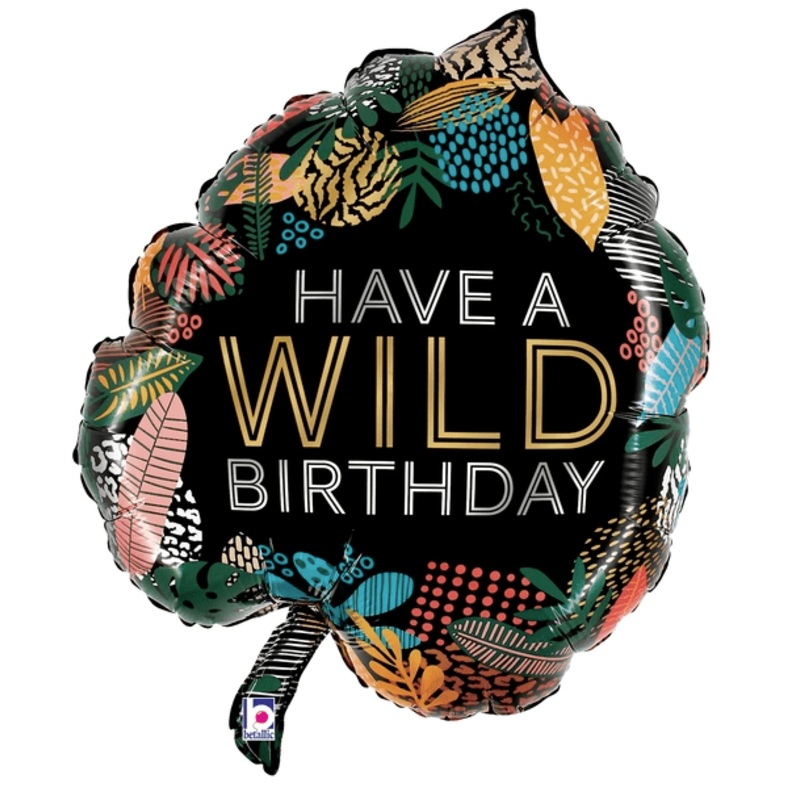 Wild Birthday Tropical Leaf 30