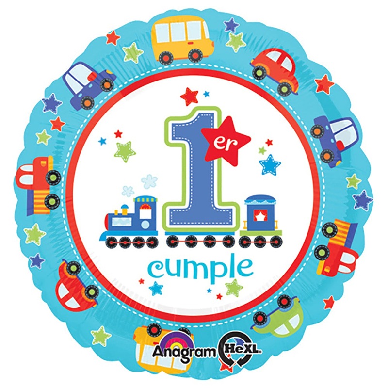 1er Cumple Tren 18 Balloon