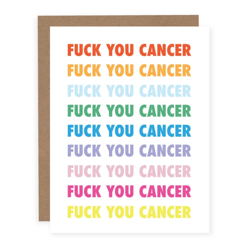 Fuck You Cancer Card