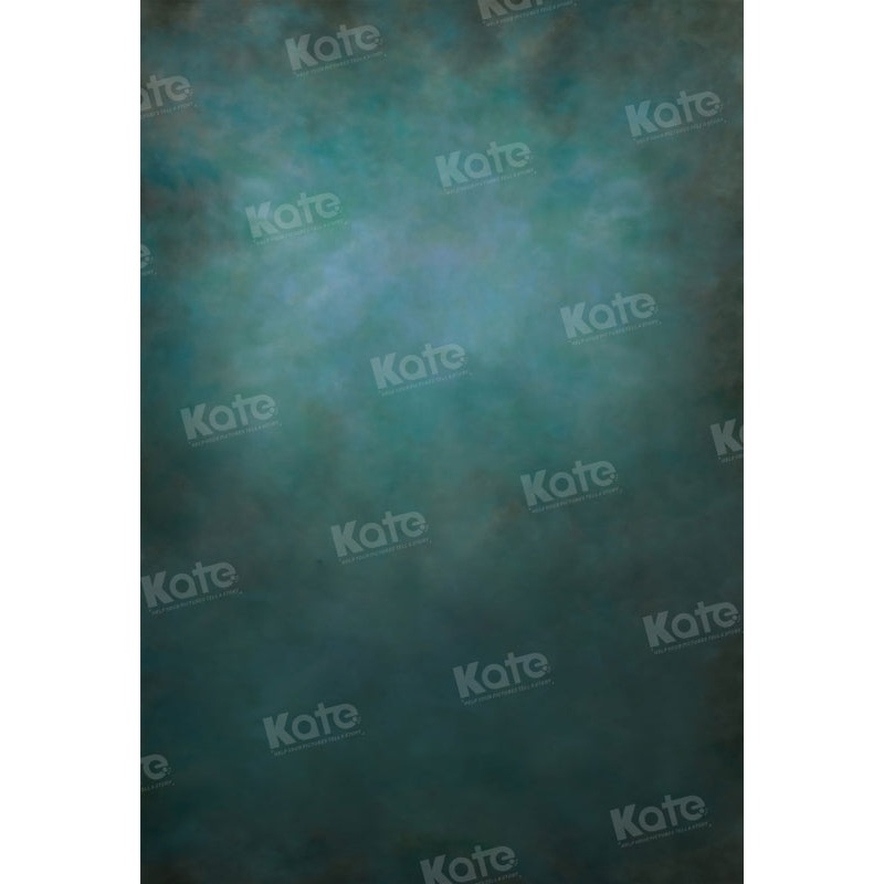 Kate Abstract Ocean Green Backdrop for Photography 5x7ft(1.5x2.2m) Microfiber (Printed)
