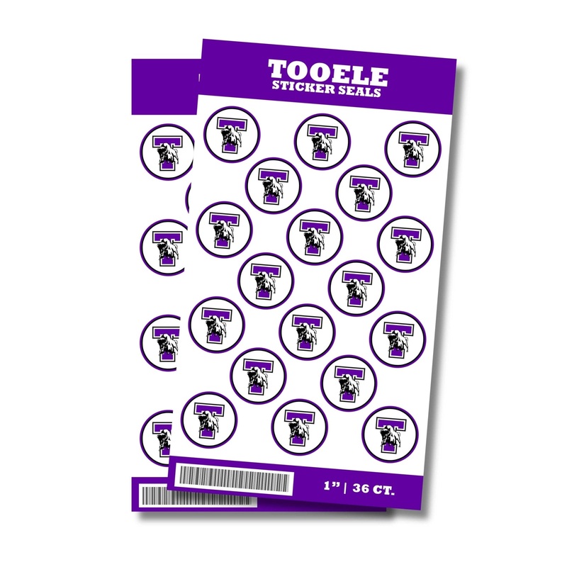 Tooele High School Sticker Seal 1" | 36 ct