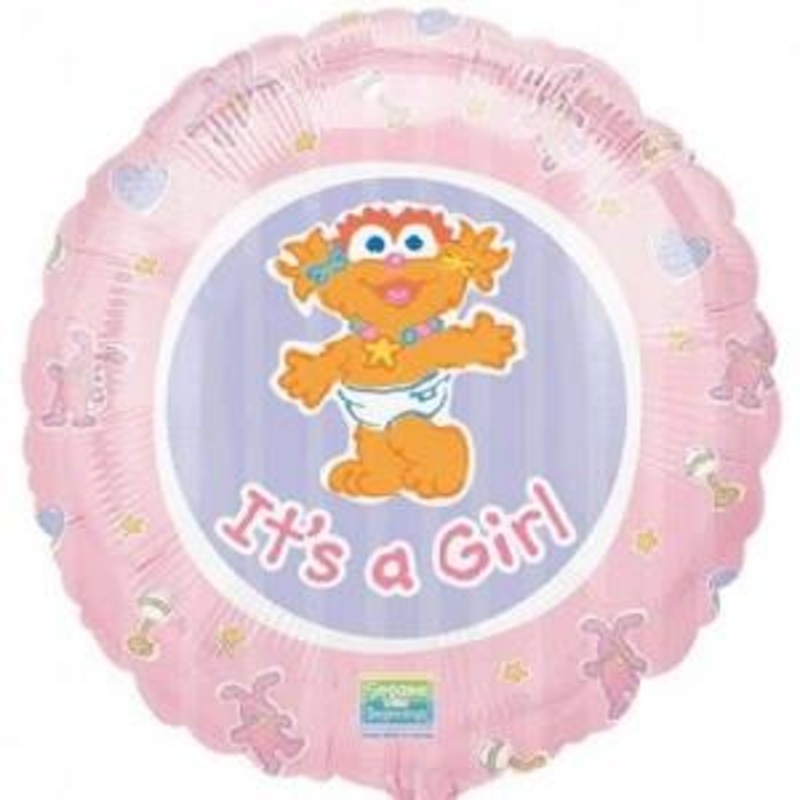 Zoe It's A Girl 18 Balloon
