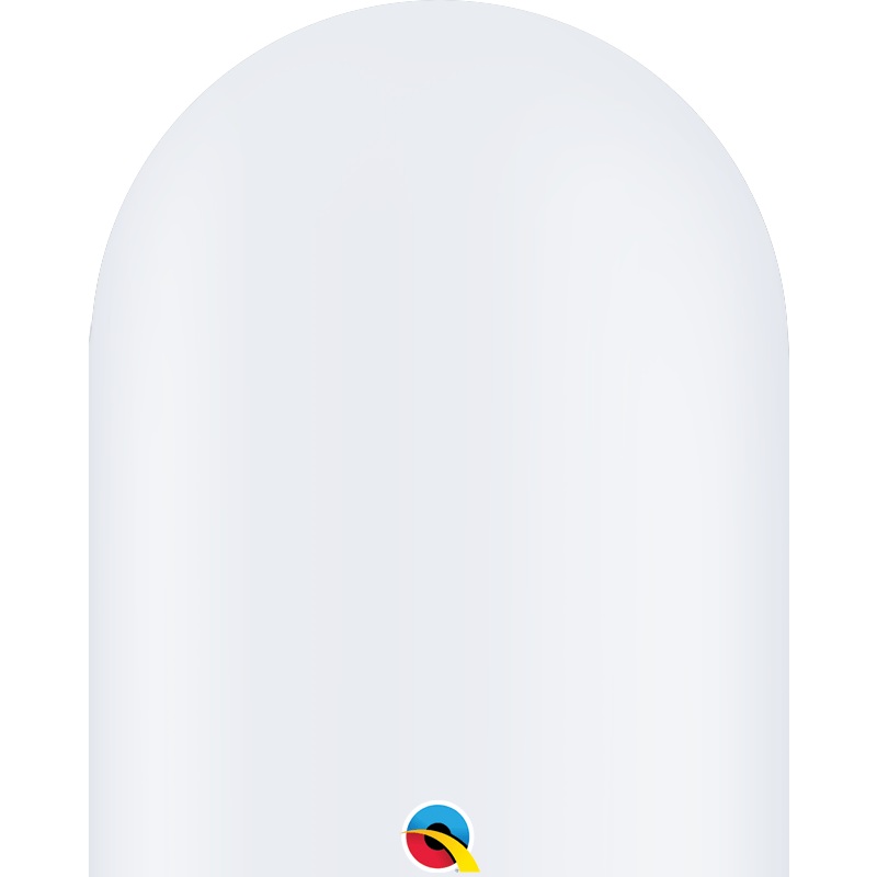 White 646Q Latex Balloons (50 count)