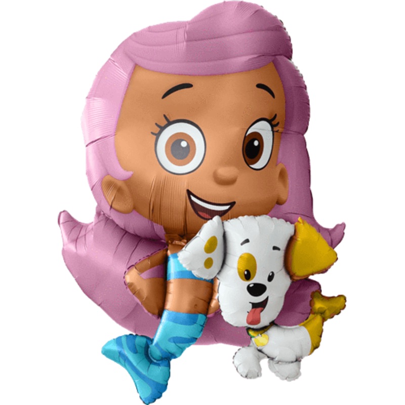 39" Giant Bubble Guppies Airwalker Balloon