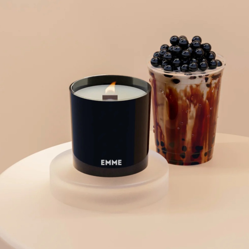 Boba Wood Wick Candle