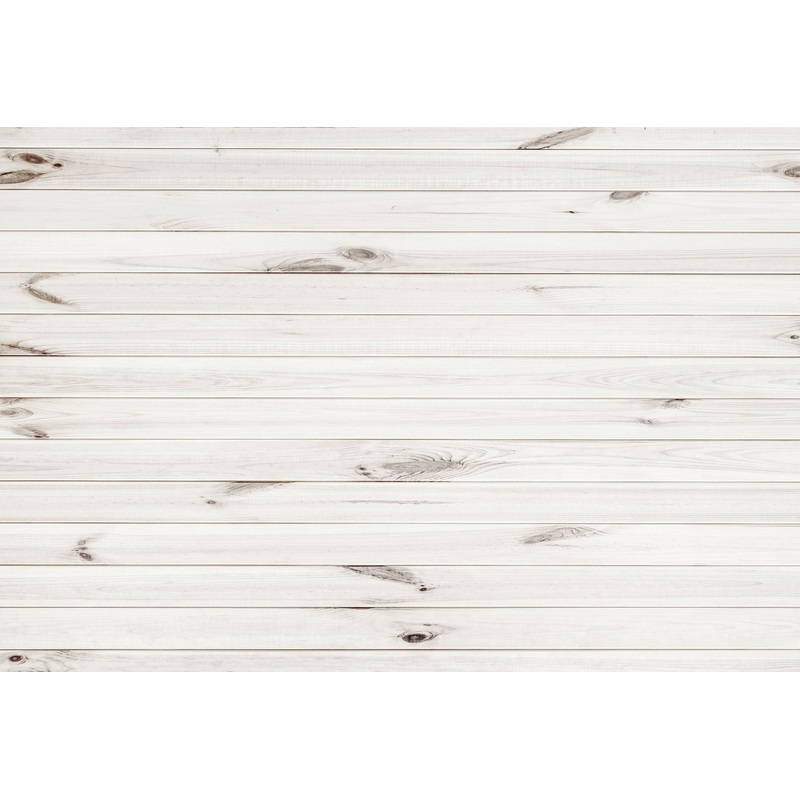 Kate White Wood Grain Floor Backdrop for Photography 7x5ft(2.2x1.5m) Microfiber (Printed)